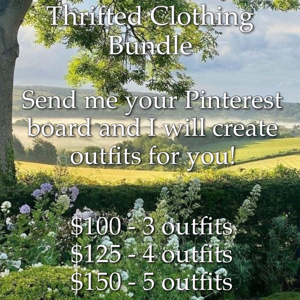 Thrifted Clothing Bundle - 4 Outfits